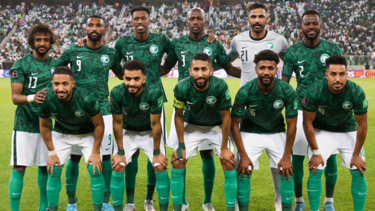 Teamfoto für Saudi Arabien