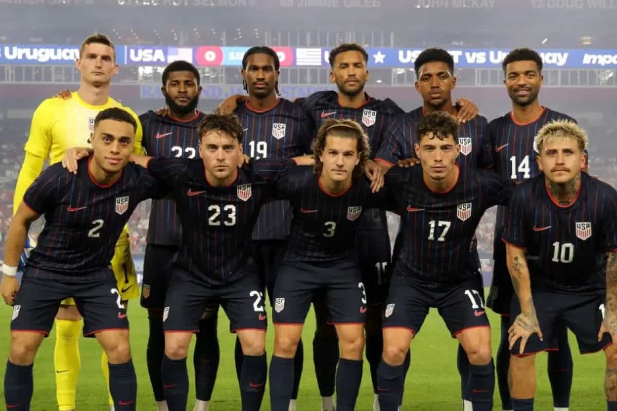Teamfoto für USA