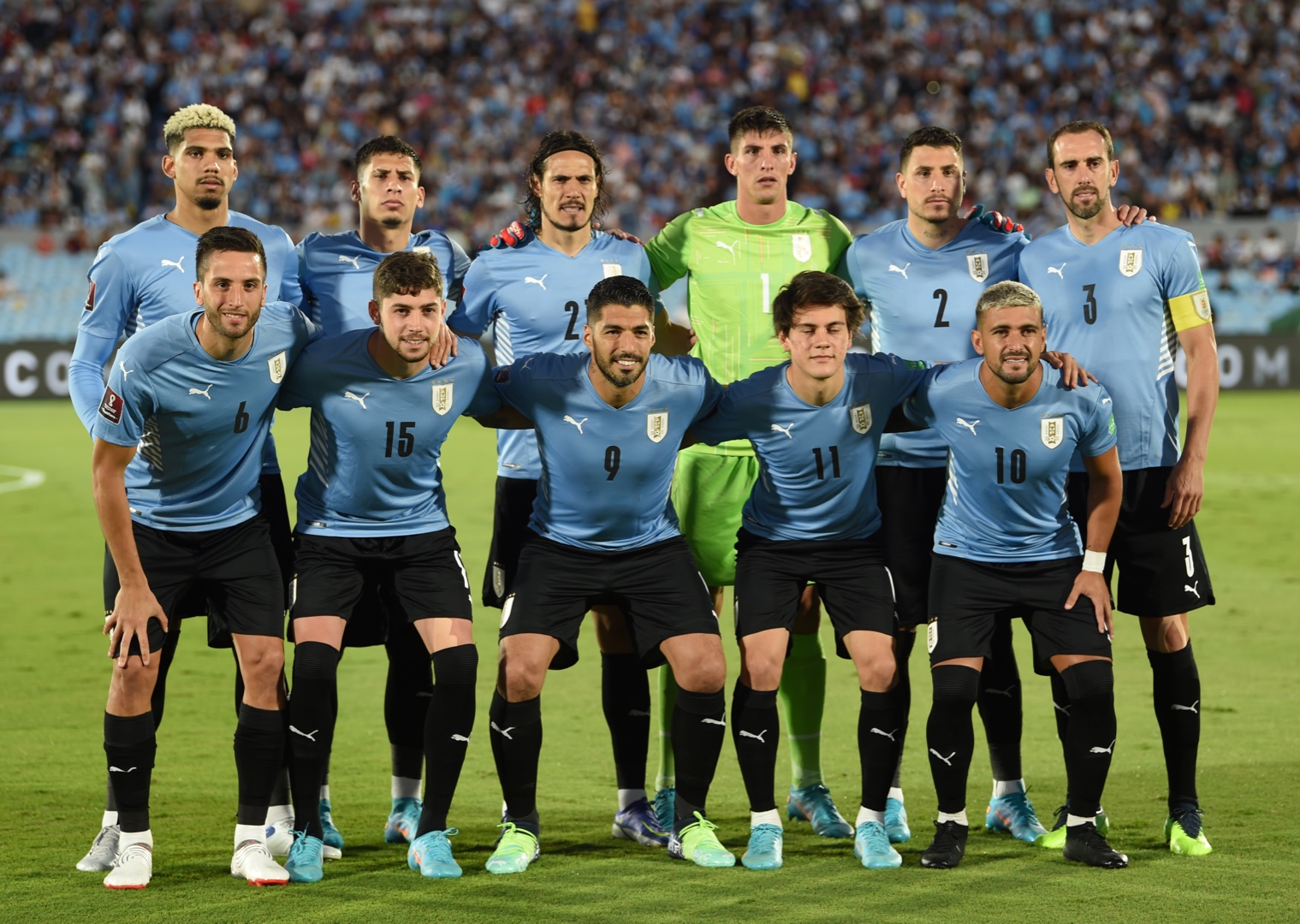 Teamfoto für Uruguay